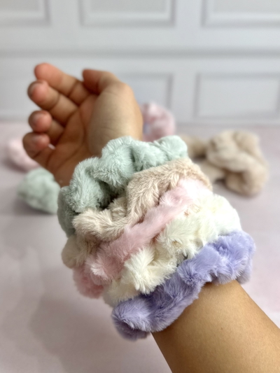 Gomitas de plush para el cabello
