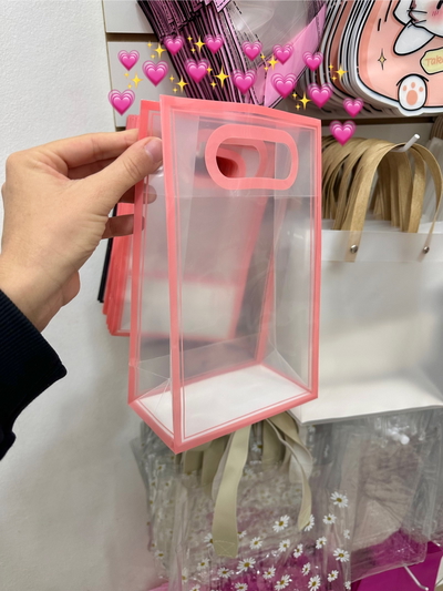 Bolsa pvc marco colores. 15x24x8 cm