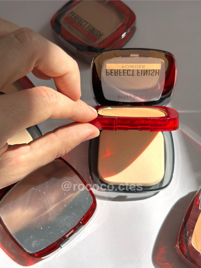 Polvo compacto perfect finish (con esponja y espejo) - Pink 21