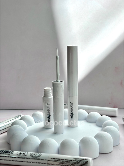 Delineador liquido blanco (punta fina) - Mely