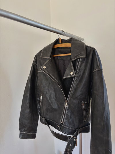 CAMPERA CUERO GASTADO