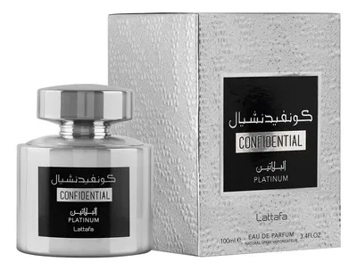 Lattafa Confidential Platinum 100ml