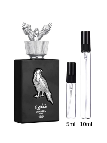 Decant Shaheen Silver Lattafa Pride