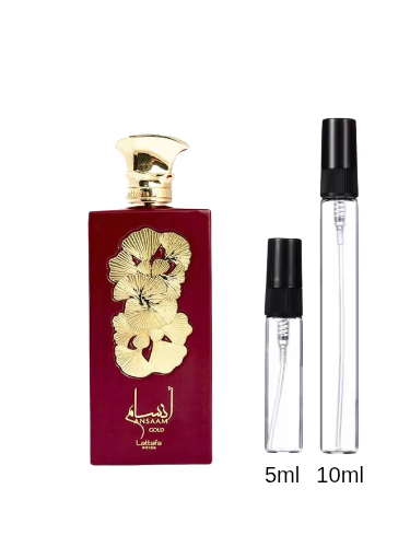 Decant Lattafa Pride Ansaam Gold 