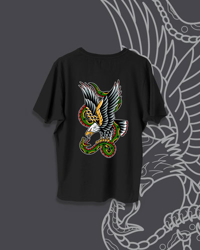 Remera Oversize TRADITIONAL Negra