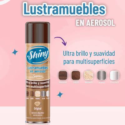 Lustramuebles en Aerosol 360 ml.