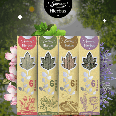 Sahumerios Hierbas 6 Unidades.