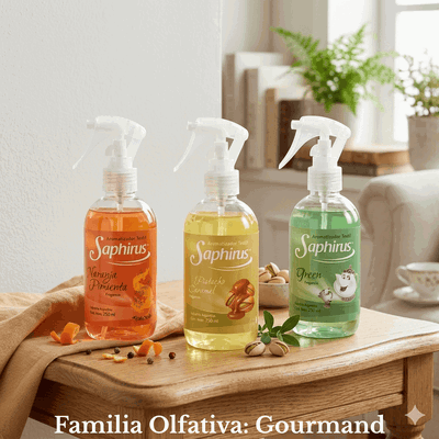 Aromatizador Textil 250 ml. - Familia Olfativa: Gourman y Ambarada