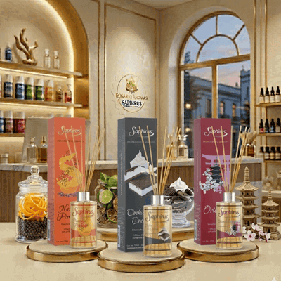 Difusor Aromático 125 ml. Familia Olfativa: Gourmand