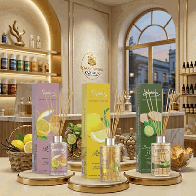 Difusor Aromático 125 ml. Familia Olfativa: Cítricos