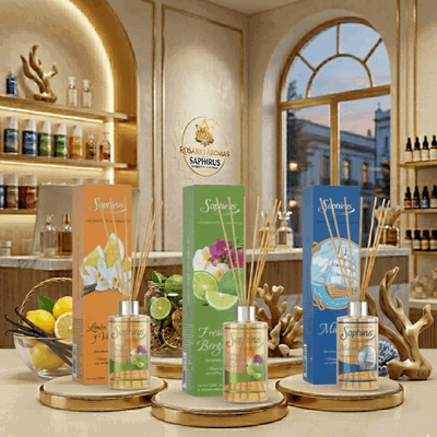 Difusor Aromático 125 ml. Familia Olfativa: Cítrica-Floral