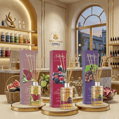 Difusor Aromático 125 ml. Familia Olfativa: Frutales