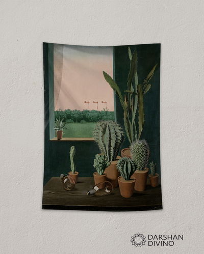 Tapiz "Cactus y semaforos" Georg Sholz