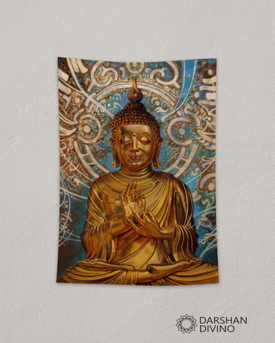 Tapiz "Buda Dorado"