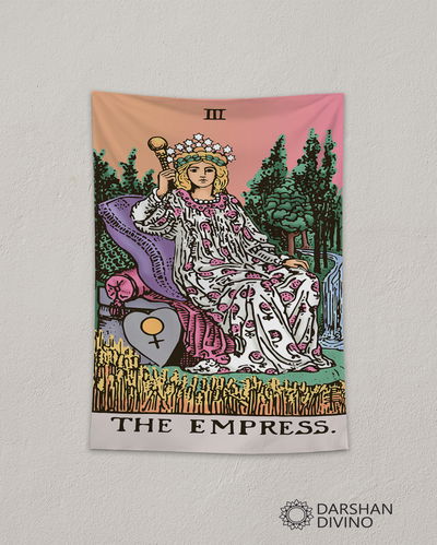 Tapiz "La Emperatriz" color pastel