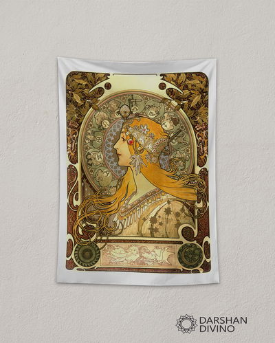 Tapiz "Zodiaco" Alphonse Mucha 