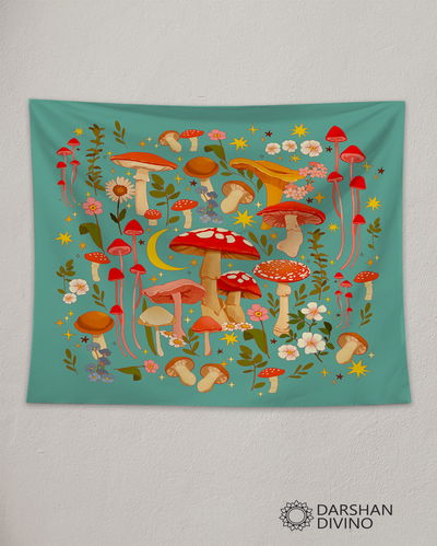Tapiz "Hongos magicos"