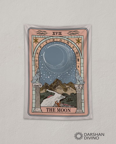 Tapiz "Luna Portal" color