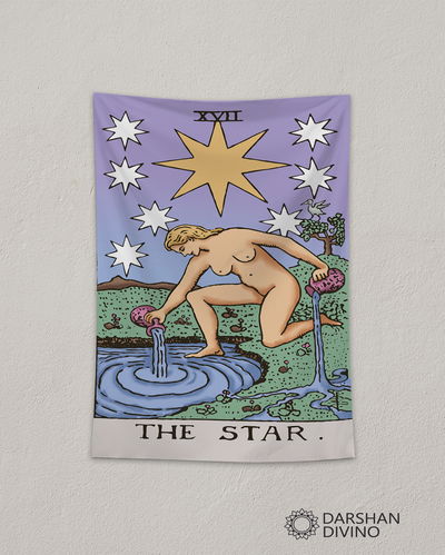 Tapiz "La Estrella" color pastel