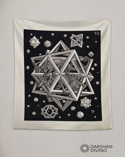 Tapiz "Stars" M. C. Escher