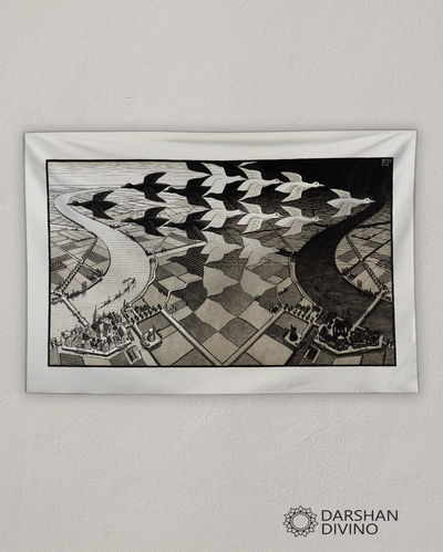 Tapiz "Dia y Noche" M. C. Escher
