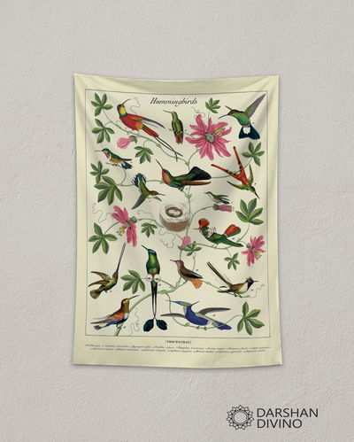 Tapiz "Colibries"