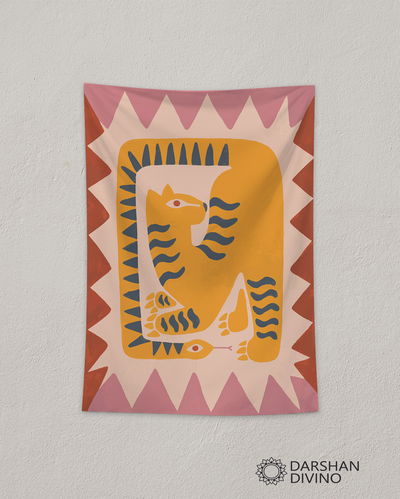 Tapiz "Tigre serpiente"