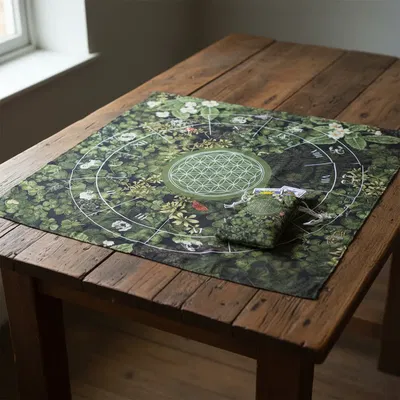 Paño tarot #38 Bosque