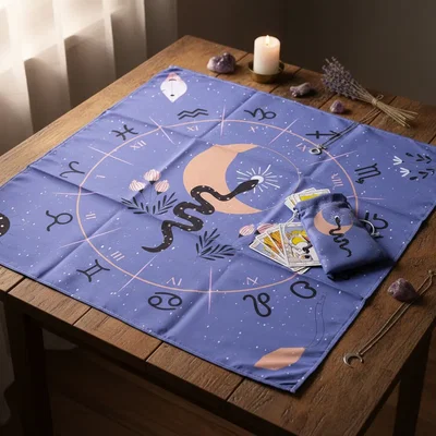 Paño tarot #14 Serpiente