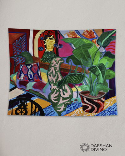 Tapiz "Still Life Botánico"