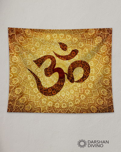 Tapiz "Om Mandala Solar"