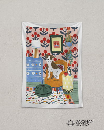 Tapiz "Amor perruno"