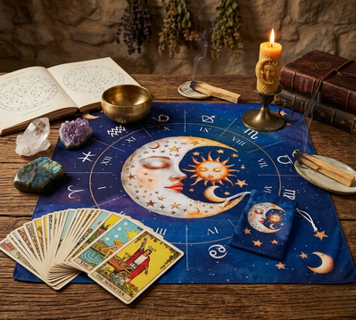 Paño tarot #42 Celestial