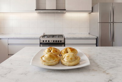 Empanadas de jamon y queso (pack 4 unidades)