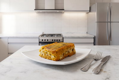 Pastel de cabutia y pollo