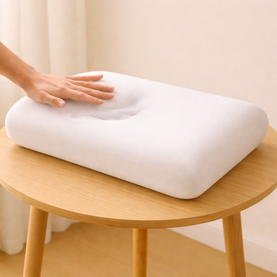 Almohada inteligente viscoelástica con funda