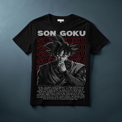 Remera Goku Black