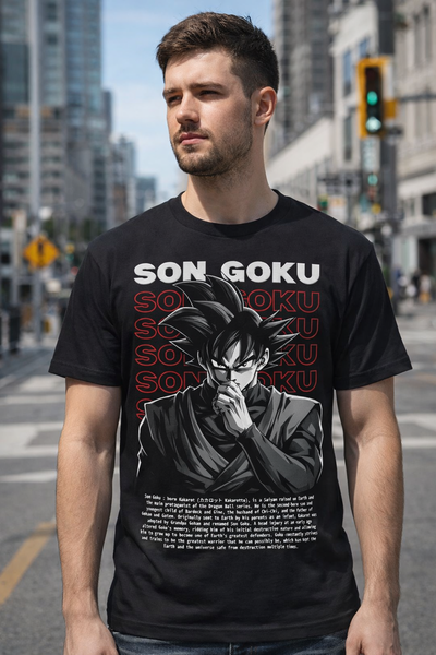Remera Goku Black