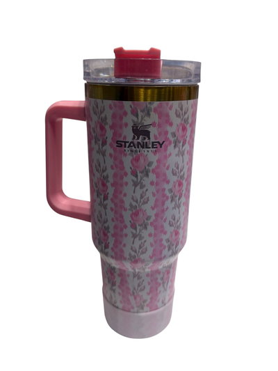 Termo Stanley Floreado Rosa 1
