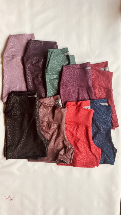 Short gofrado
