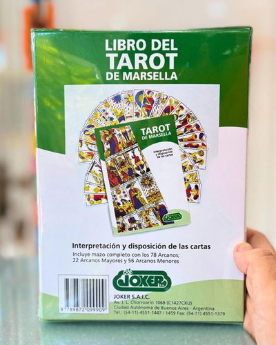 Manual de Tarot de Marsella. Libro y cartas