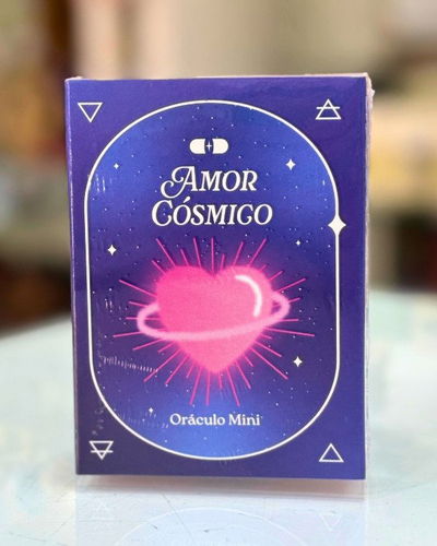 Amor cosmico. Oraculo Mini. Capsula Dorada