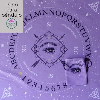 Paño para pendulo Ojo Lila
