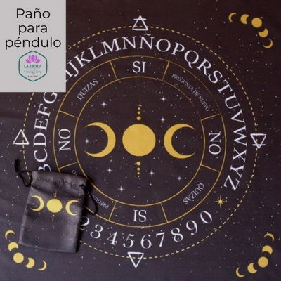Paño para pendulo negro luna