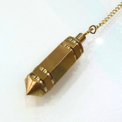 Péndulo atlante de bronce