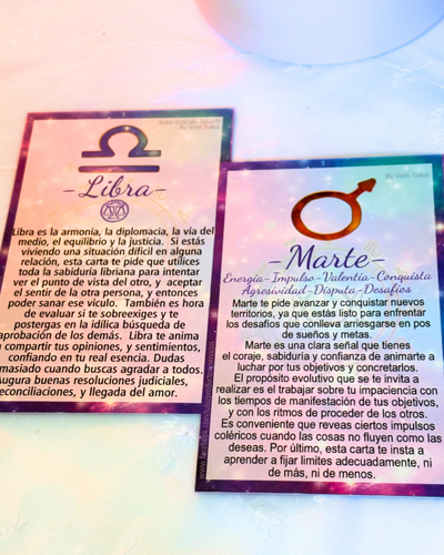 Oraculo Astrologico. Ed Tu Luz