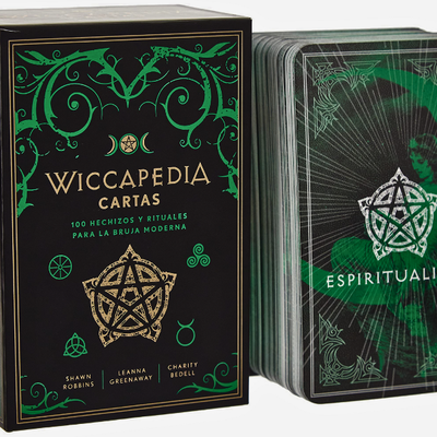 Wiccapedia. 100 Cartas con rituales. Ediciones Librero