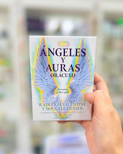Angeles y auras oráculo Radleigh Valentine y Dougall Fraser. Arkano Books