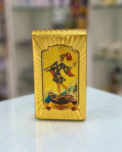 Tarot Rider waite Gold Foil. Laminas doradas. A prueba de agua.