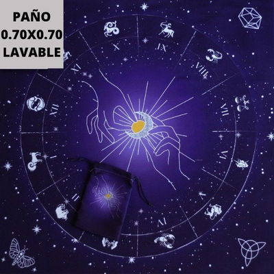 Paño Tarot manos